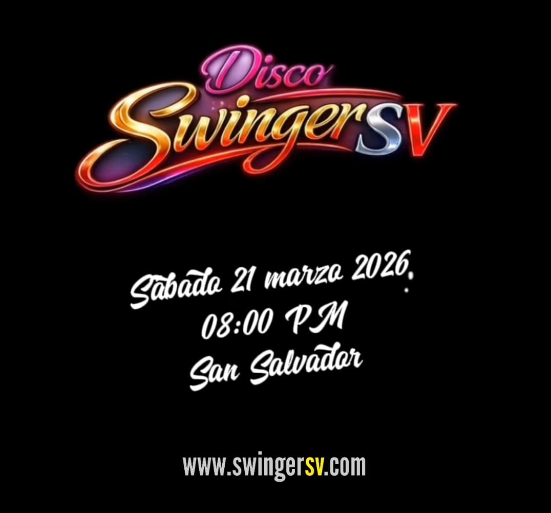 Afiche Fiesta Disco SwingerSV — SwingerSV